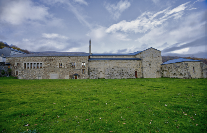 Zona correspondiente al lcaustro desaparecido del monasterio de San Martín de Castañeda